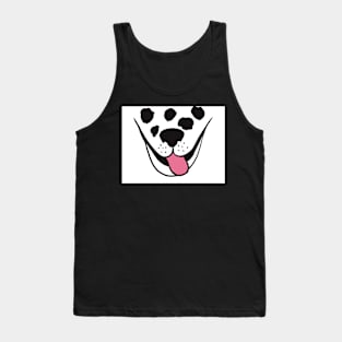 Dalmatian Puppy Face Tank Top